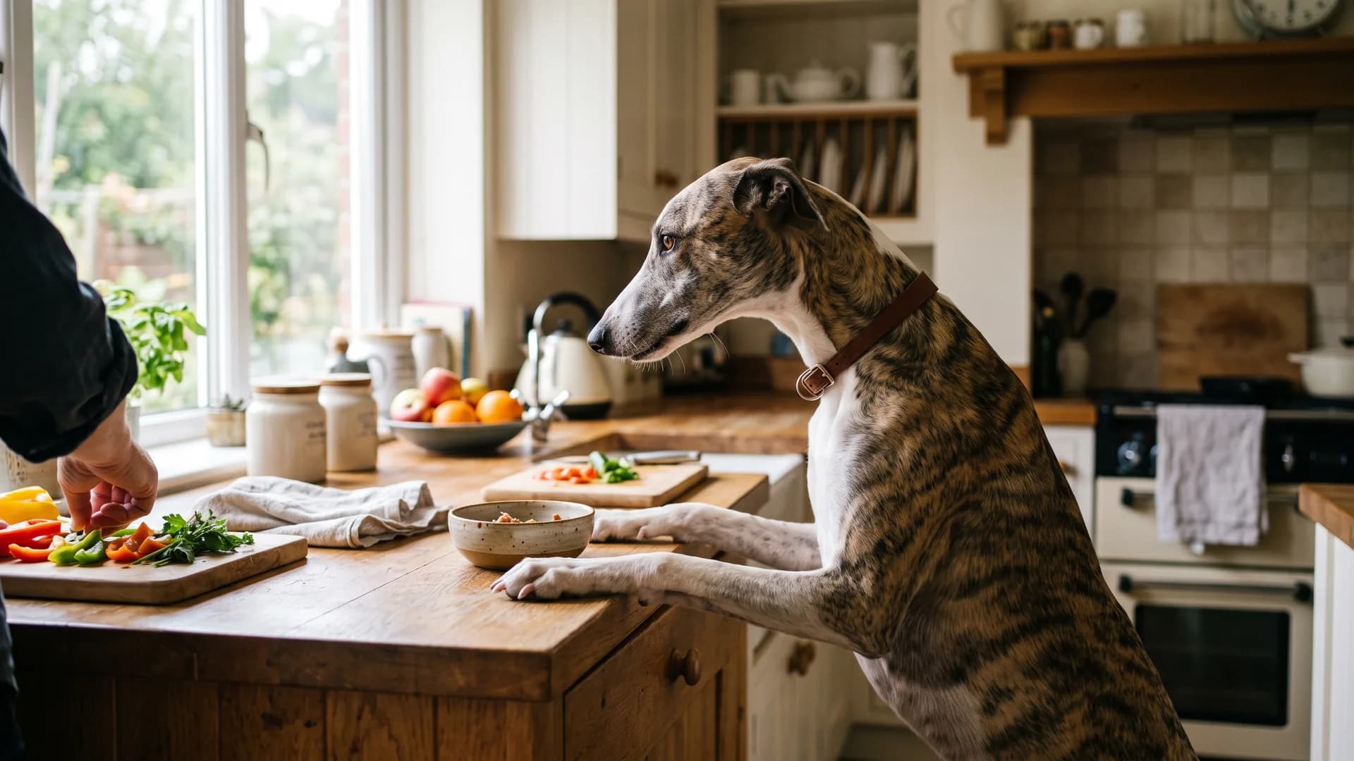 Counter surfing: stopping the dog that steals food off the counter
