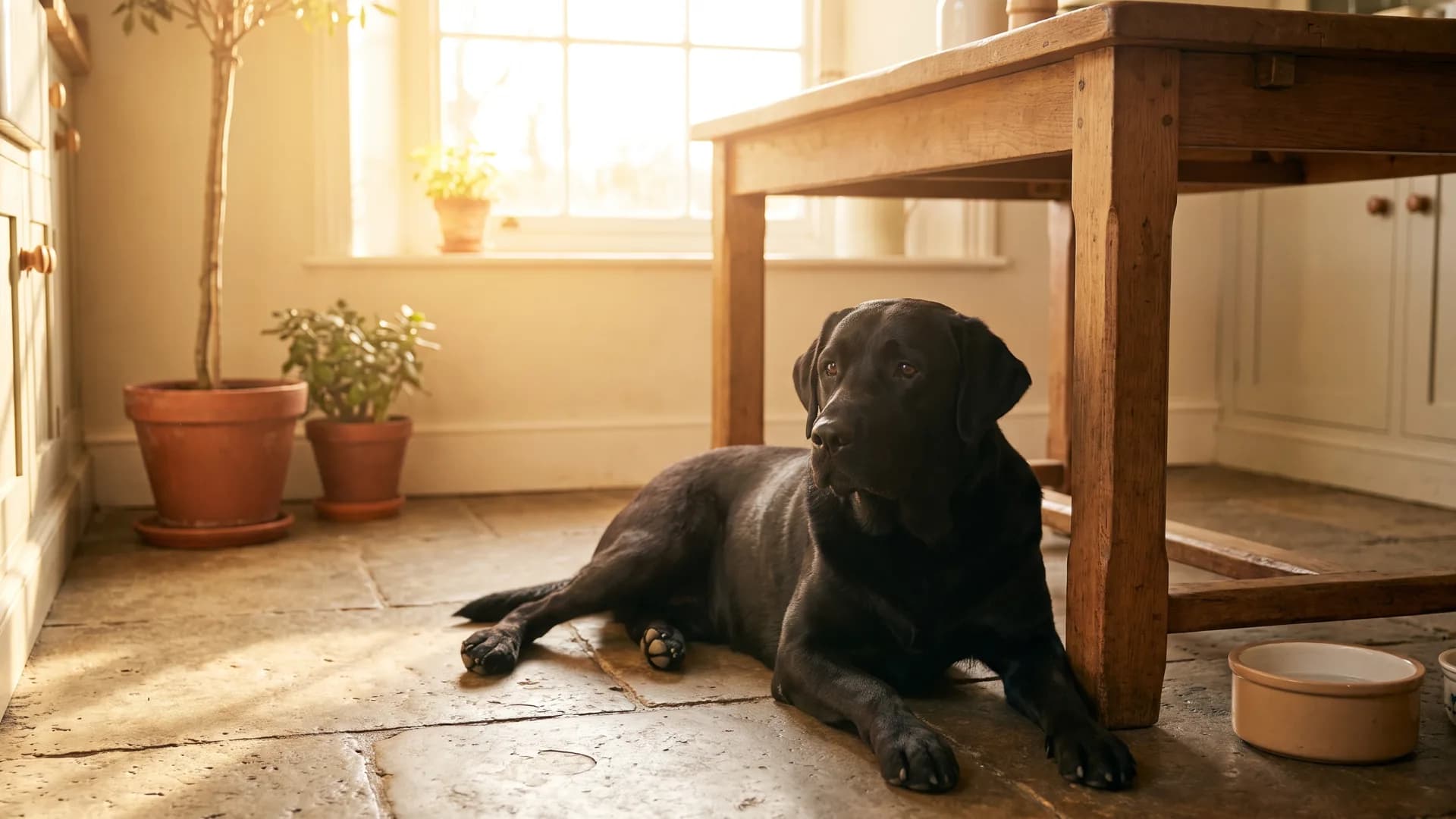 How long can a dog be left alone?