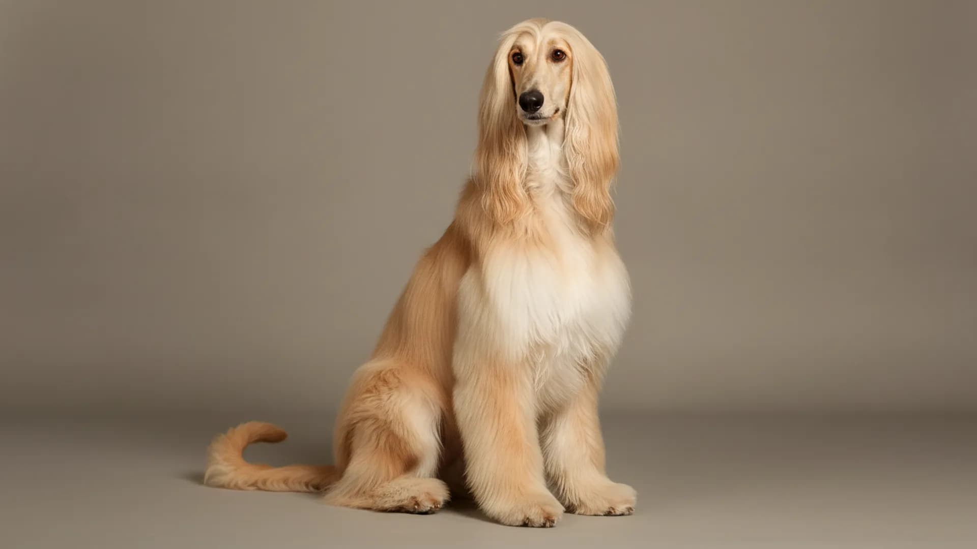 Illustration of Afghan Hound