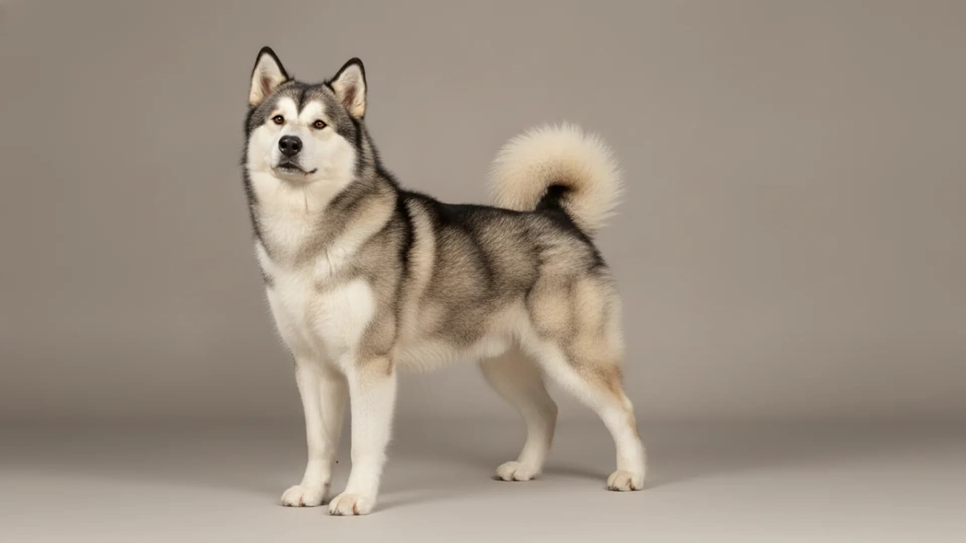 Illustration of Alaskan Malamute