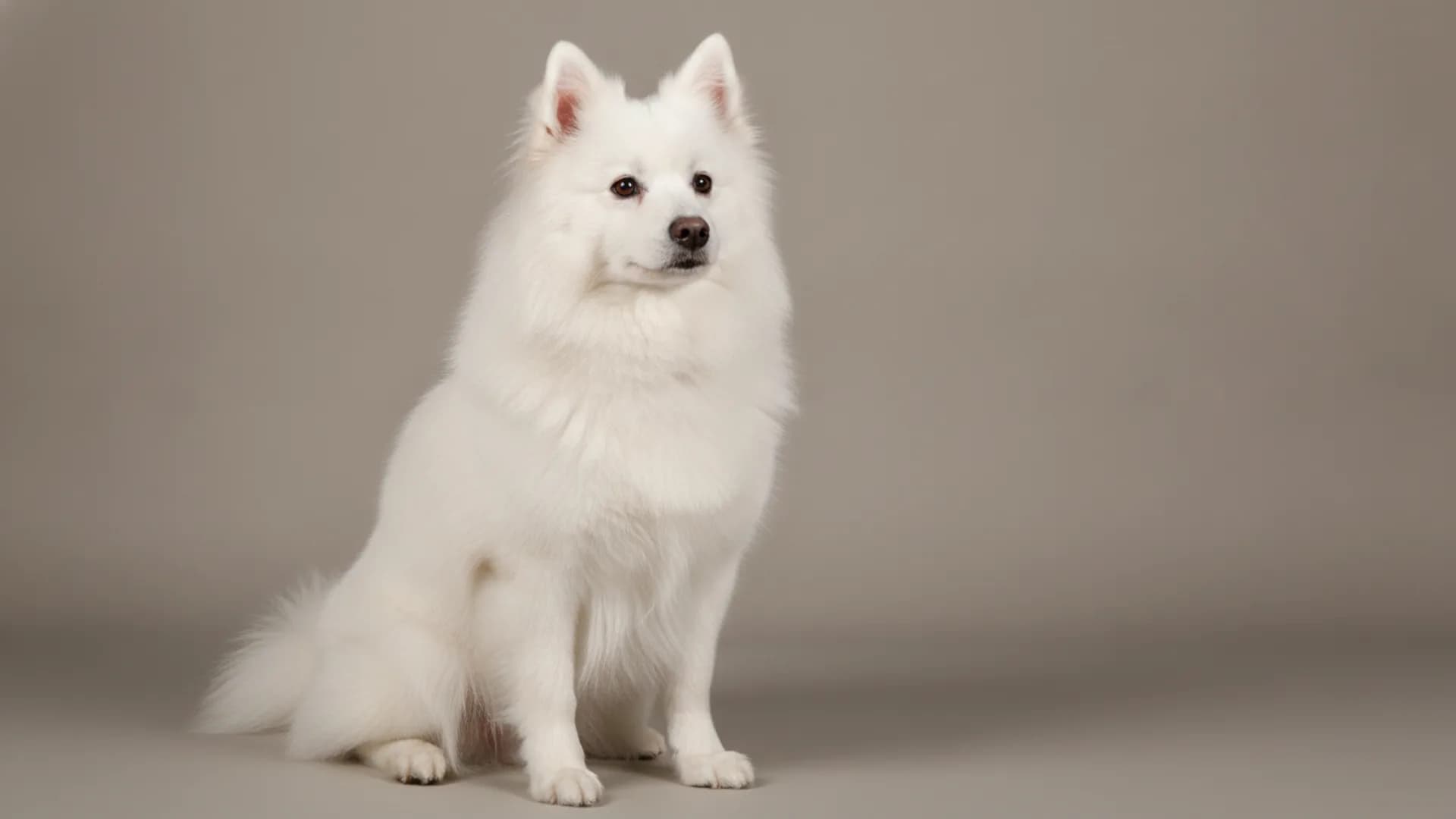 Illustration of American Eskimo Dog