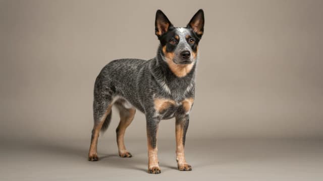 Illustration eines Australian Cattle Dog