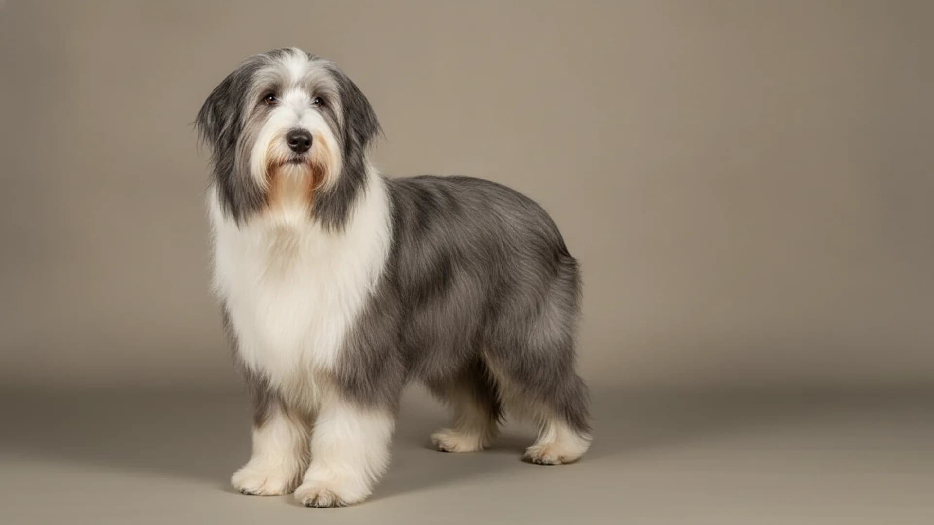 Illustration of Bearded Collie