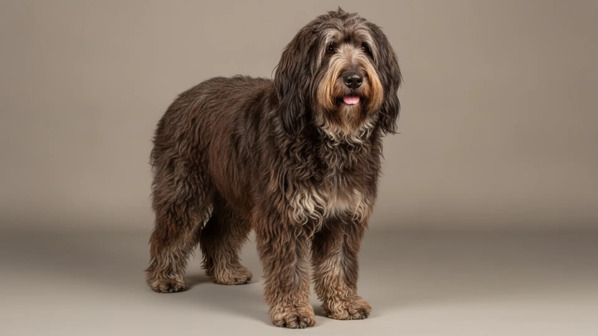 Illustration of Bergamasco Sheepdog