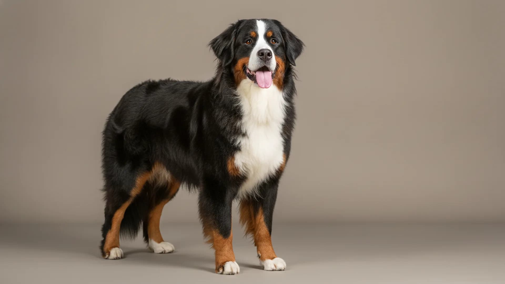 Illustration of Bernese Mountain Dog