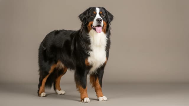 Illustration of Bernese Mountain Dog
