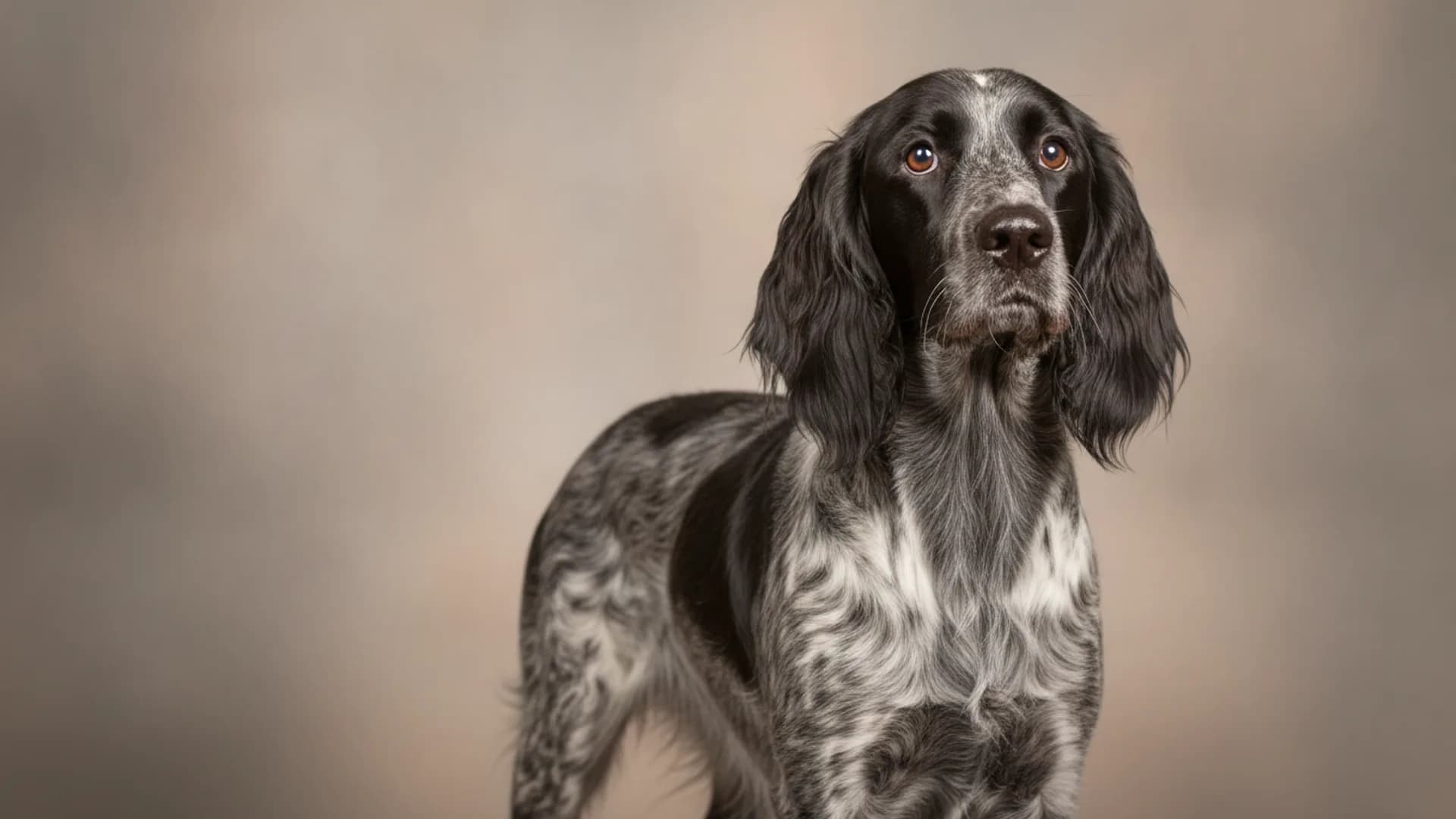 Illustration of Blue Picardy Spaniel