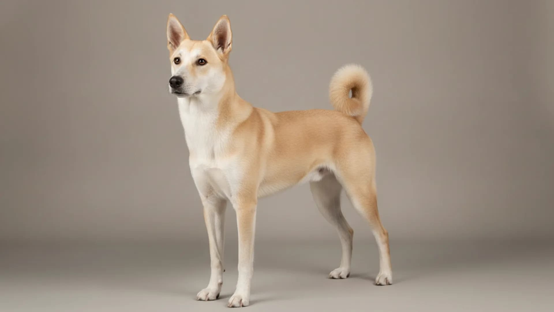 Illustration of Canaan Dog