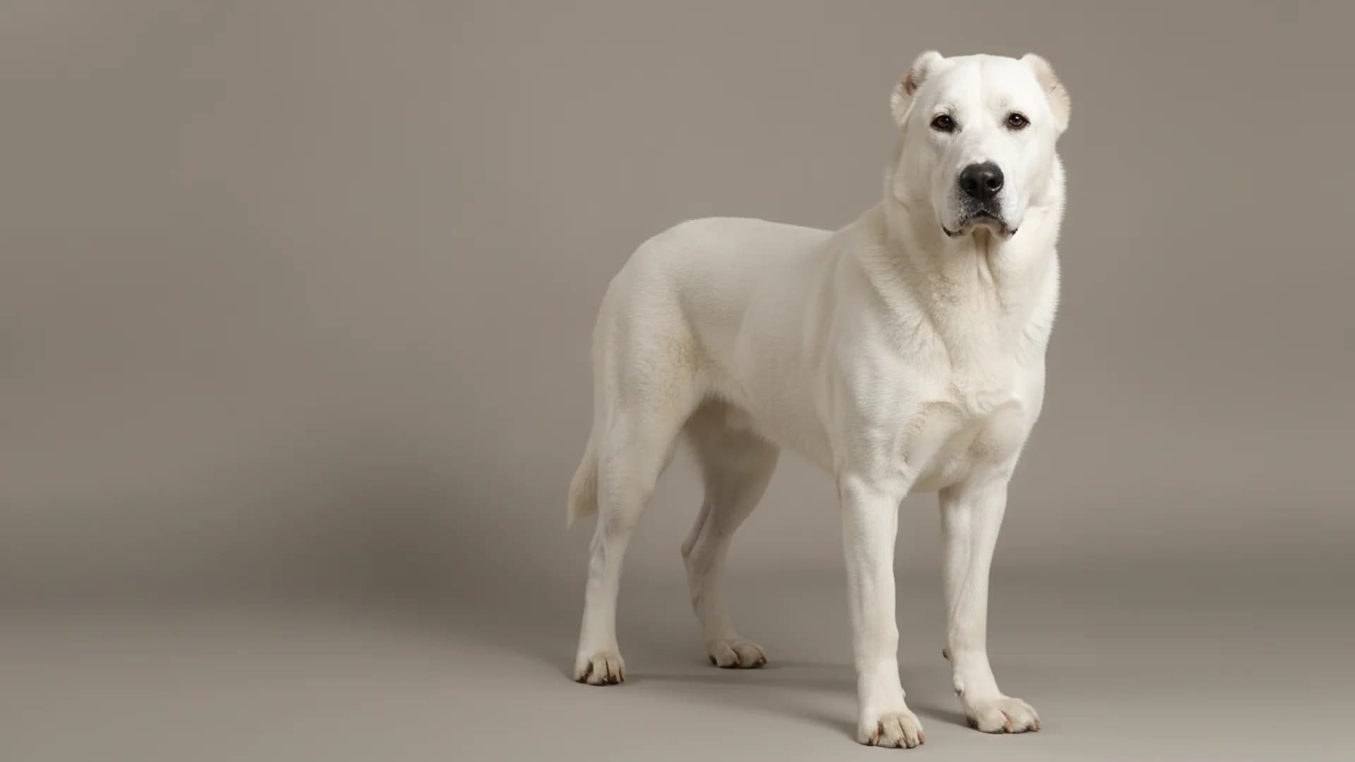 Illustration of Central Asian Shepherd Dog