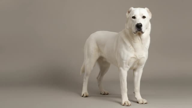 Illustration of Central Asian Shepherd Dog