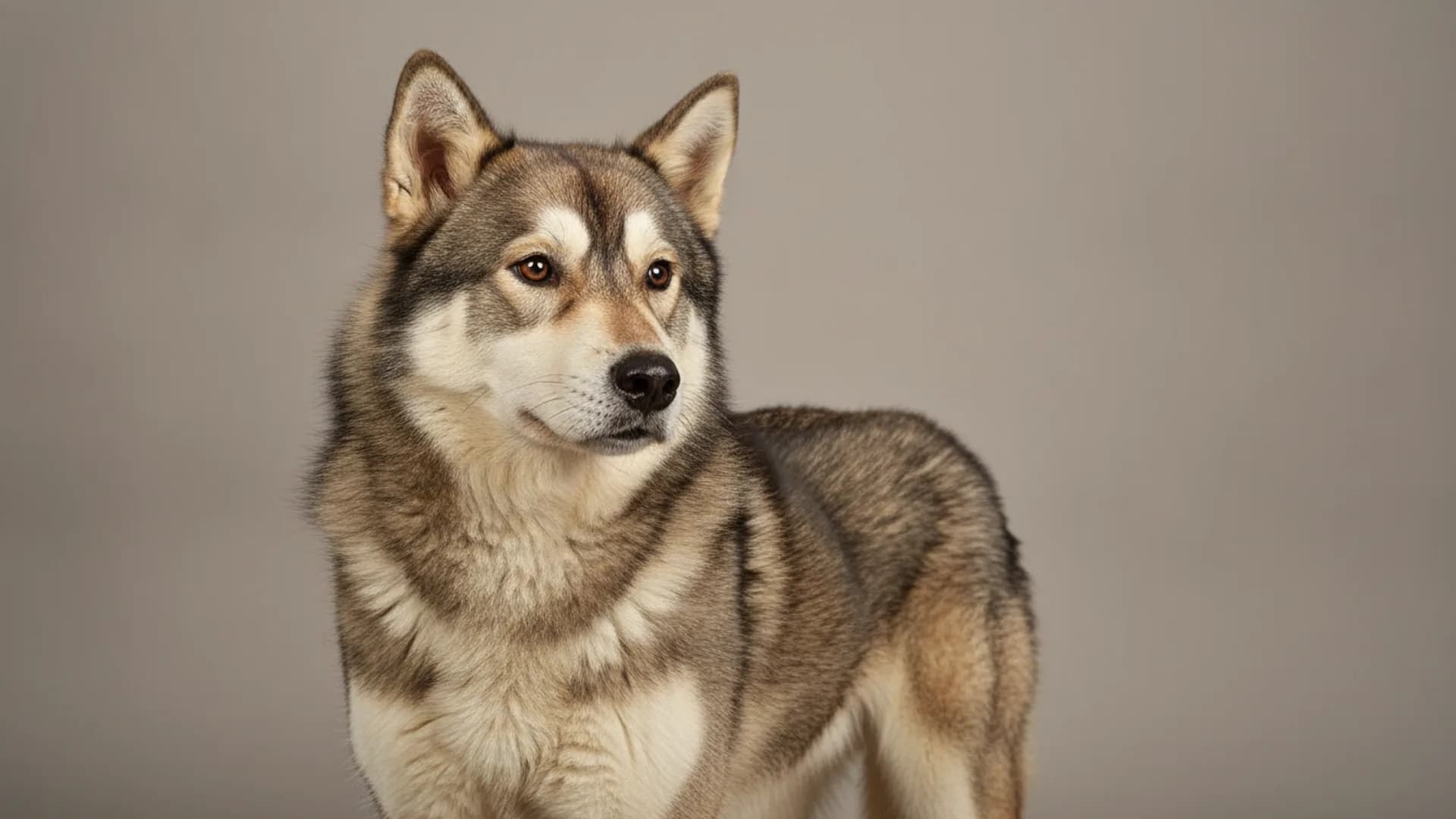 Illustration of Chukotka Sled Dog
