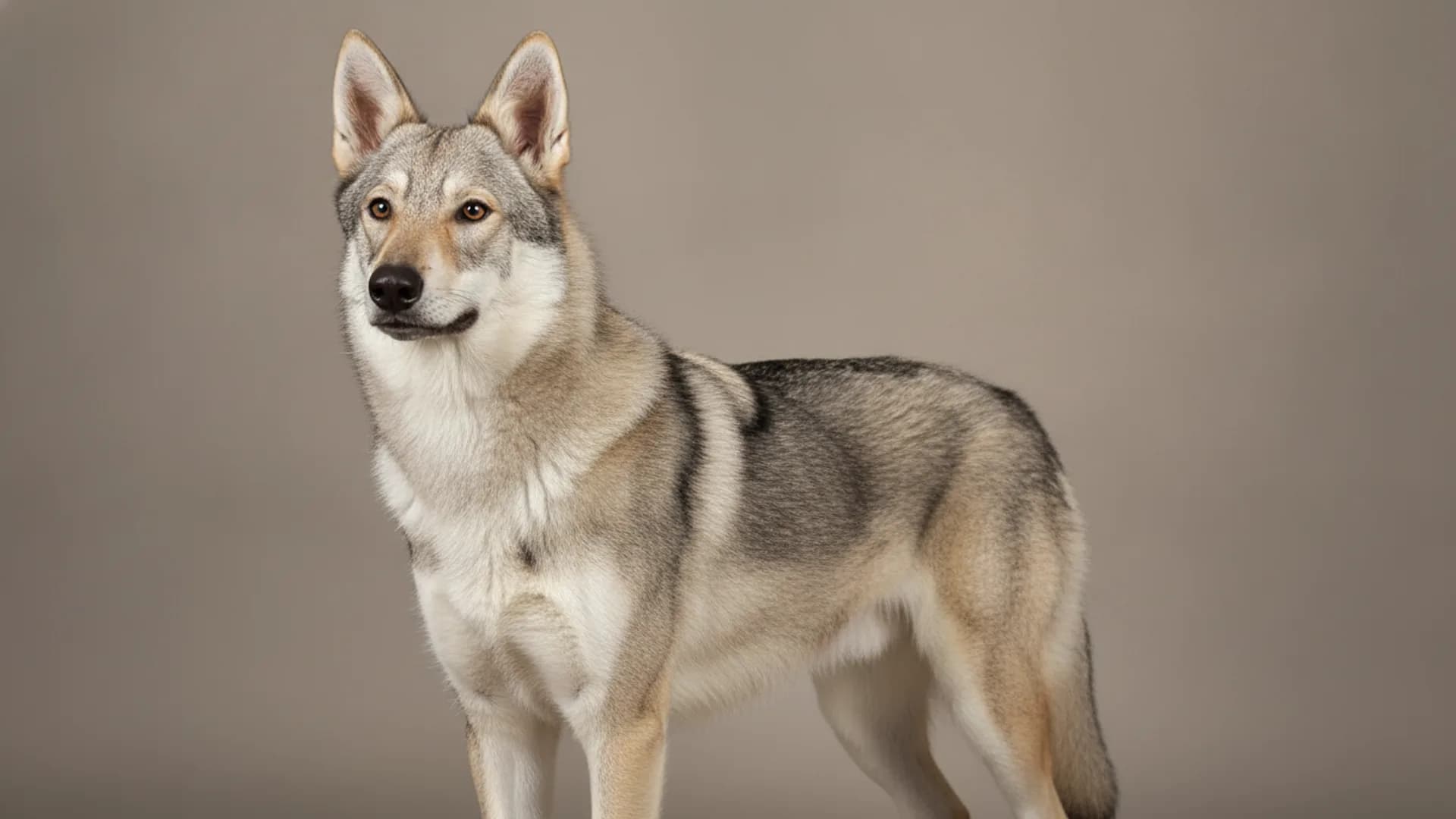 Illustration of Czechoslovakian Wolfdog
