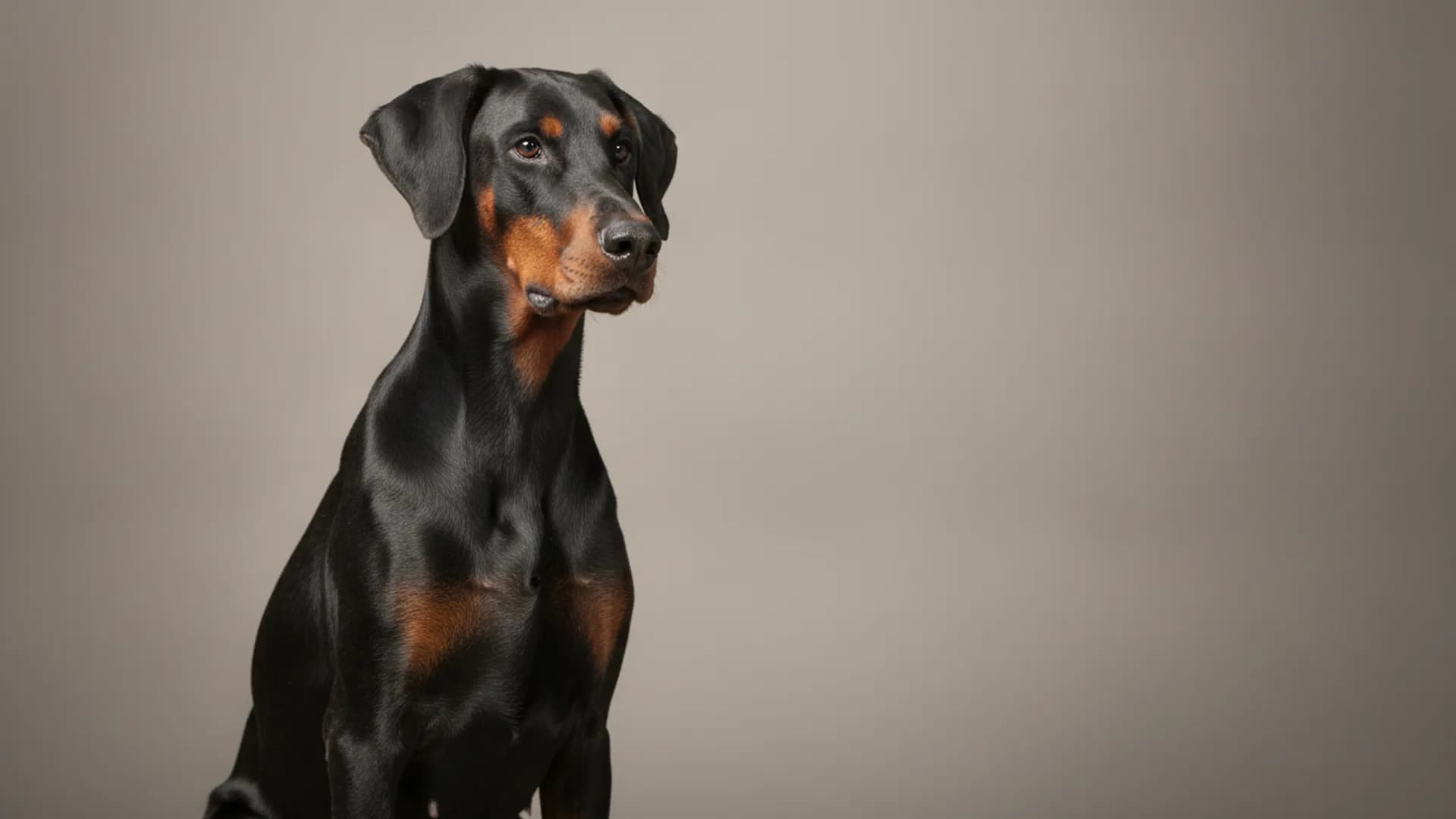 Illustration of Dobermann