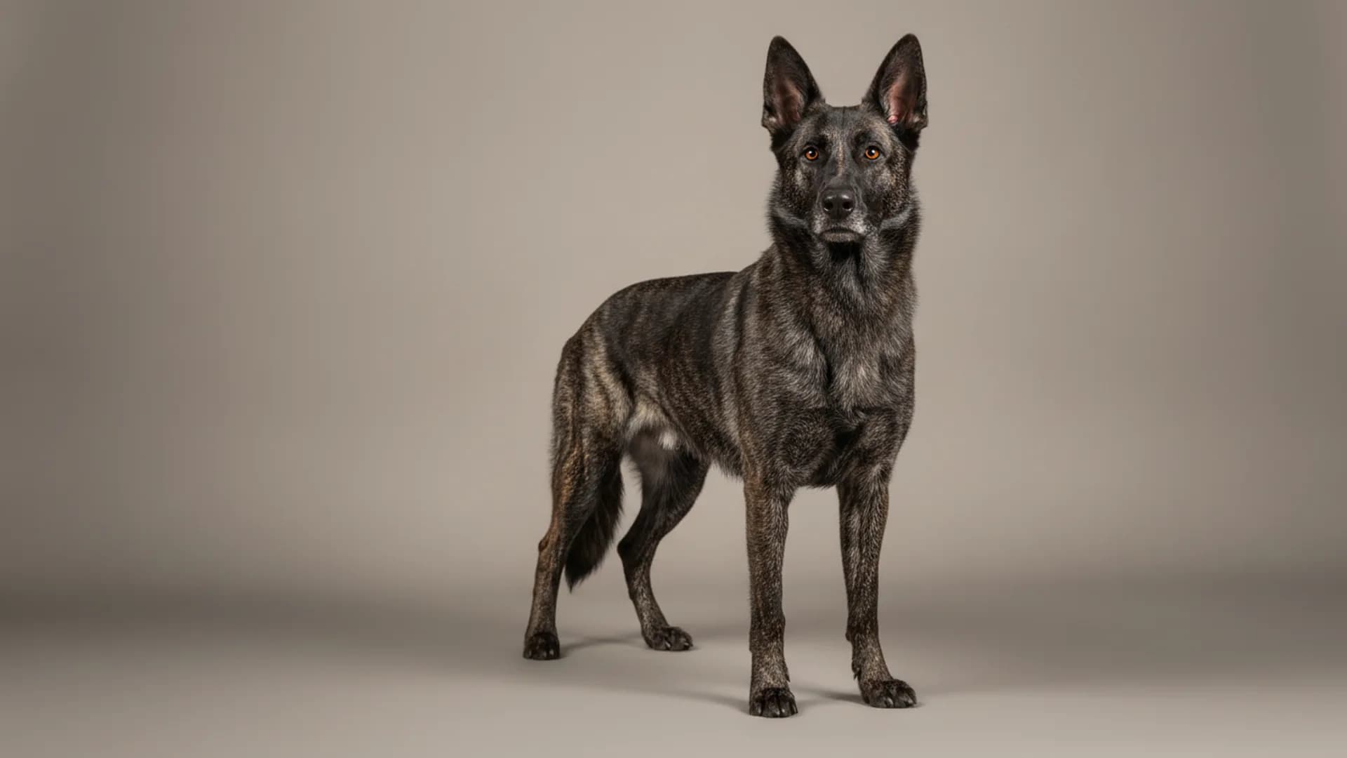 Illustration of Dutch Shepherd