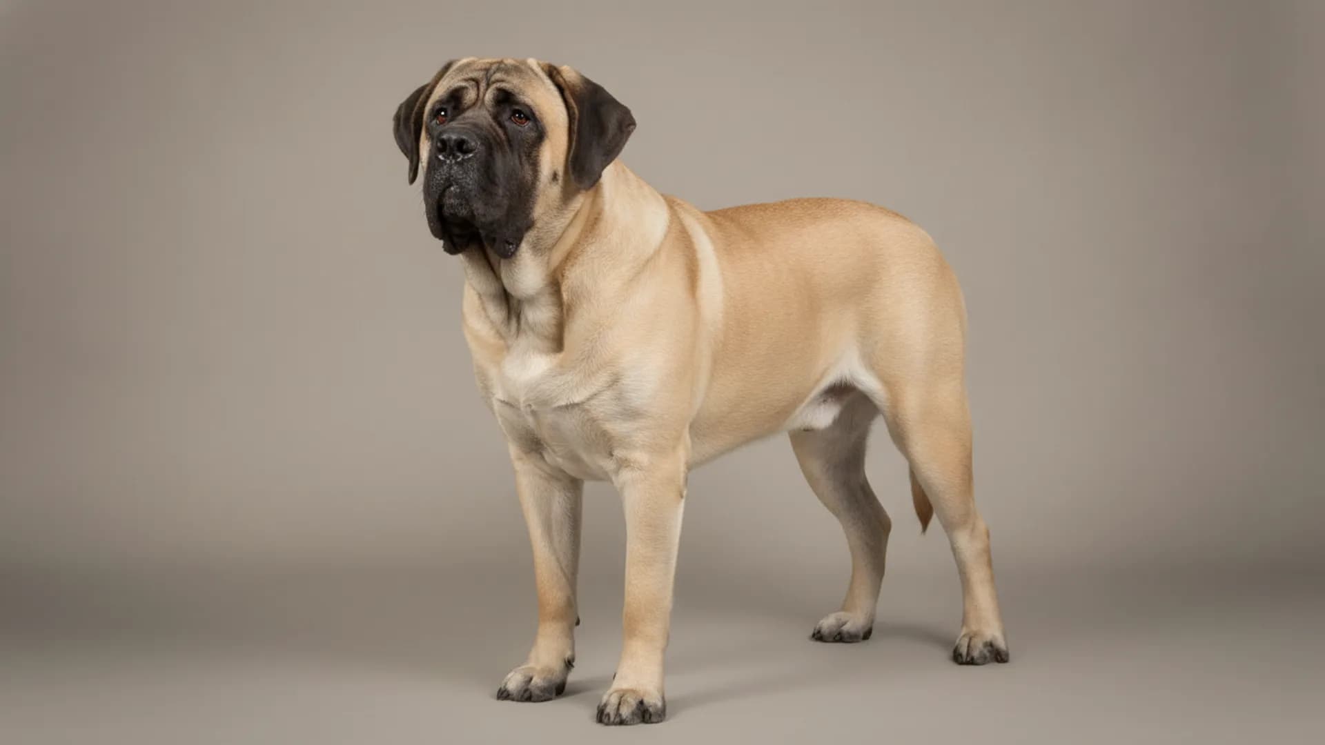 Illustration of English Mastiff
