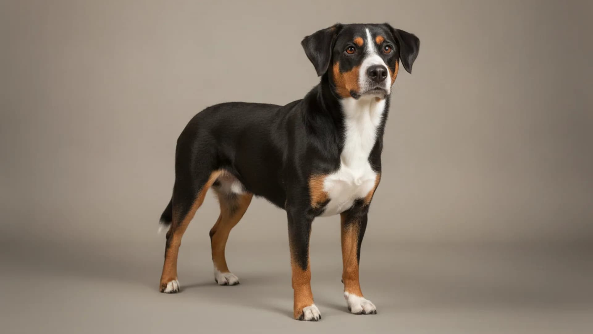 Illustration of Entlebucher Mountain Dog