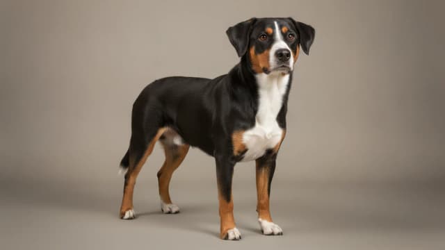 Illustration of Entlebucher Mountain Dog