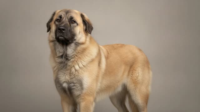 Illustration eines Cão da Serra da Estrela