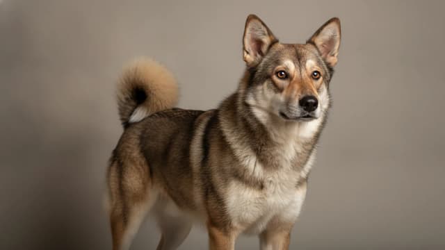 Illustration eines Faroese Sheepdog