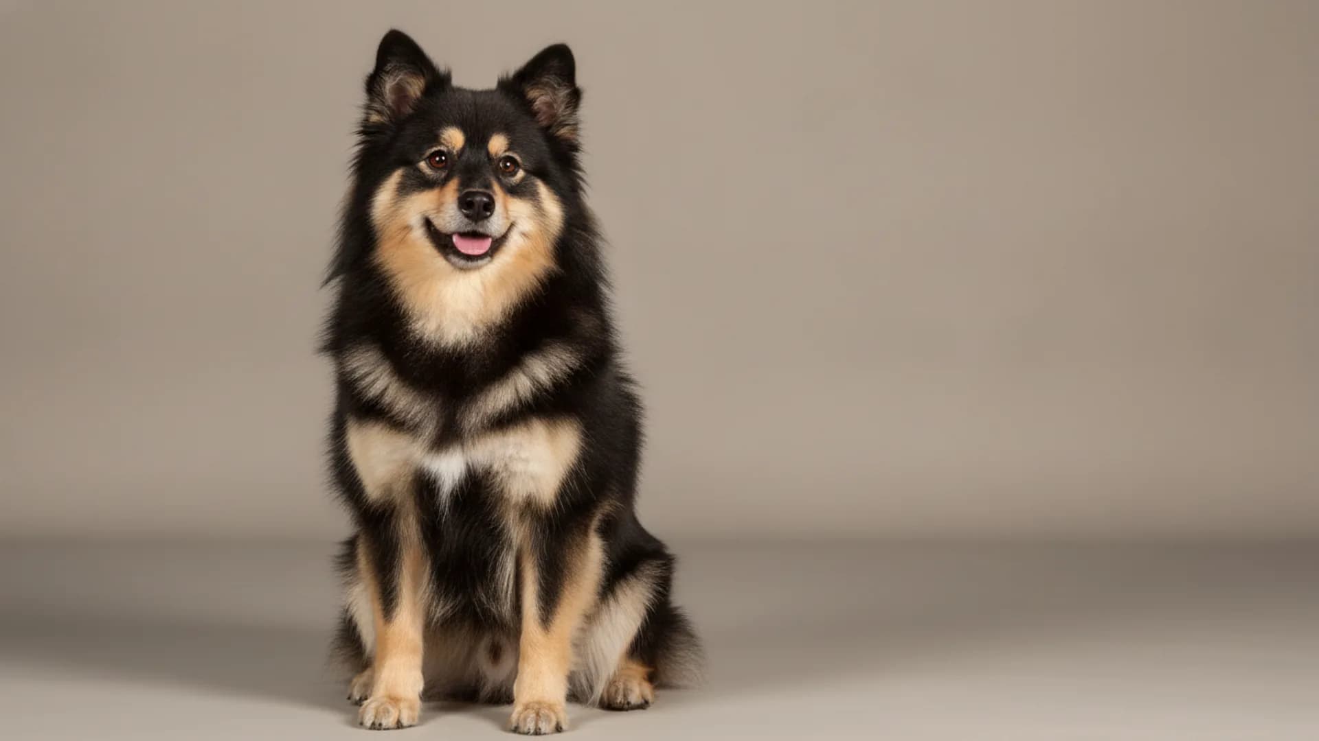 Illustration of Finnish Lapphund