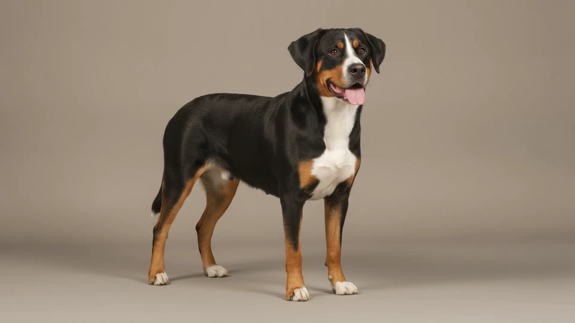 Illustration of Greater Swiss Mountain Dog