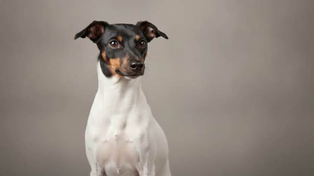 Illustration eines Japanischer Terrier