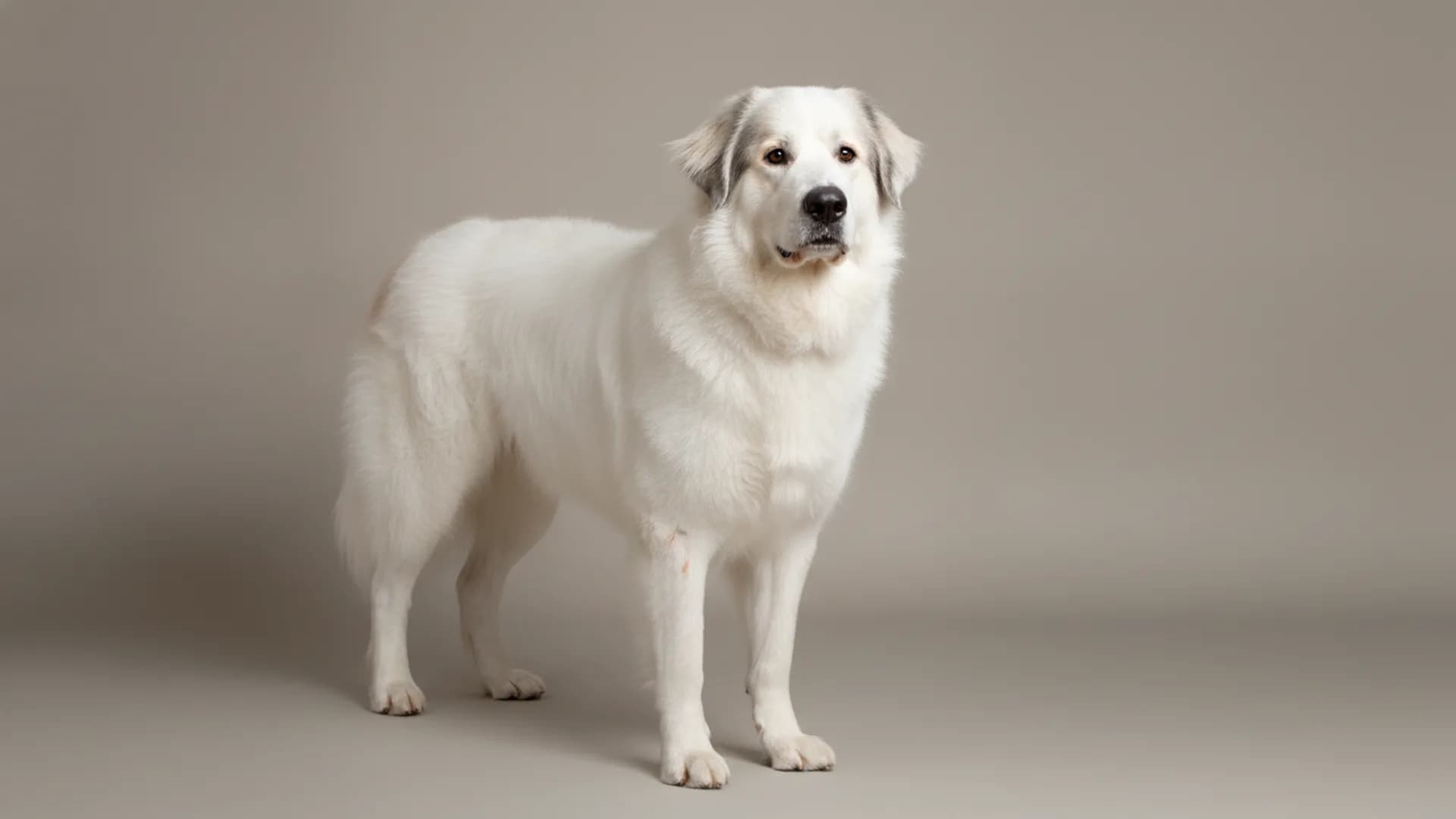 Illustration of Pyrenean Mountain Dog