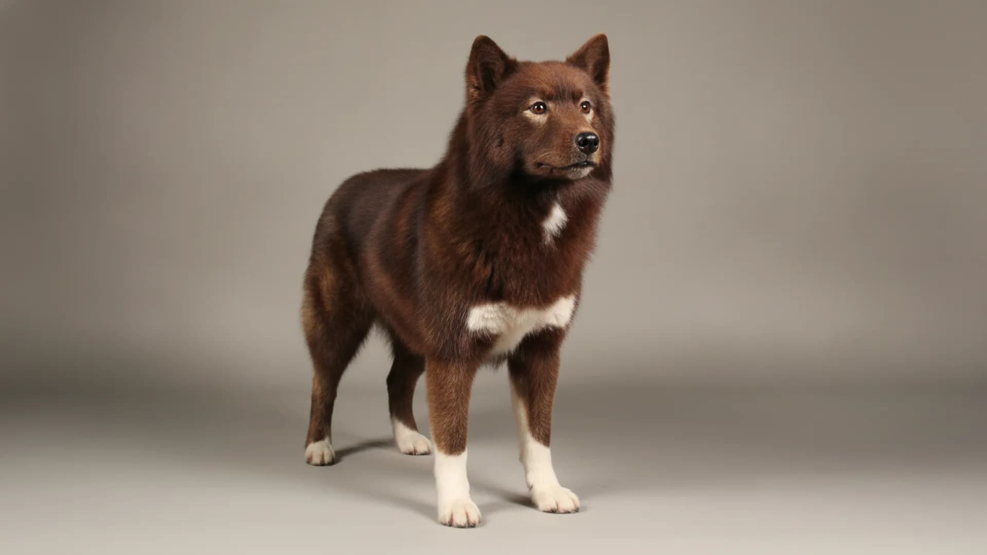 Illustration of Sakhalin Husky