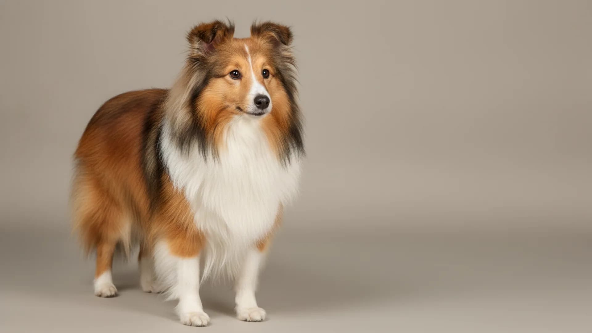 Illustration of Shetland Sheepdog