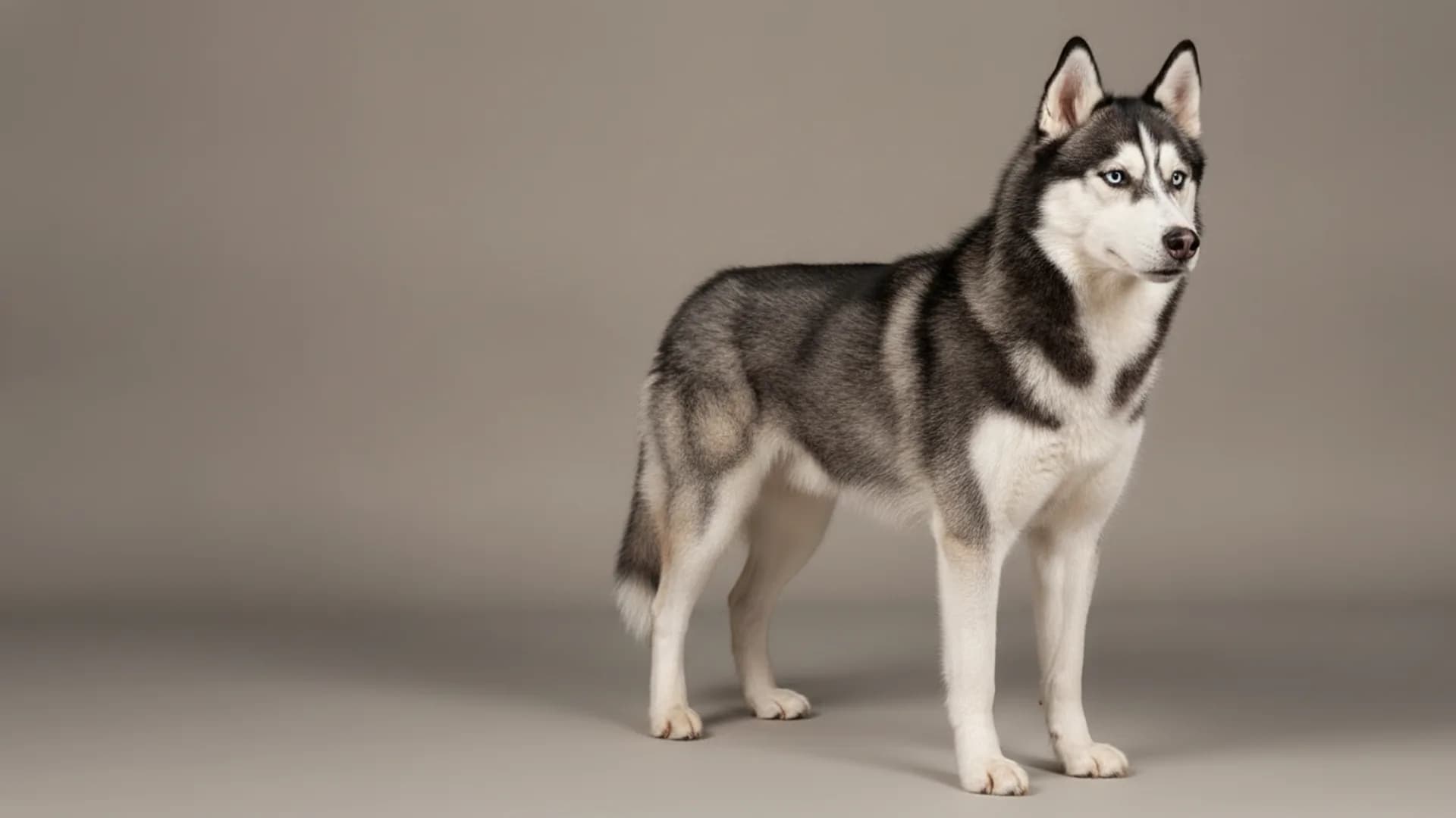 Illustration of Siberian Husky
