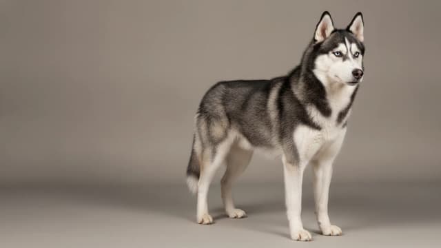 Illustration of Siberian Husky