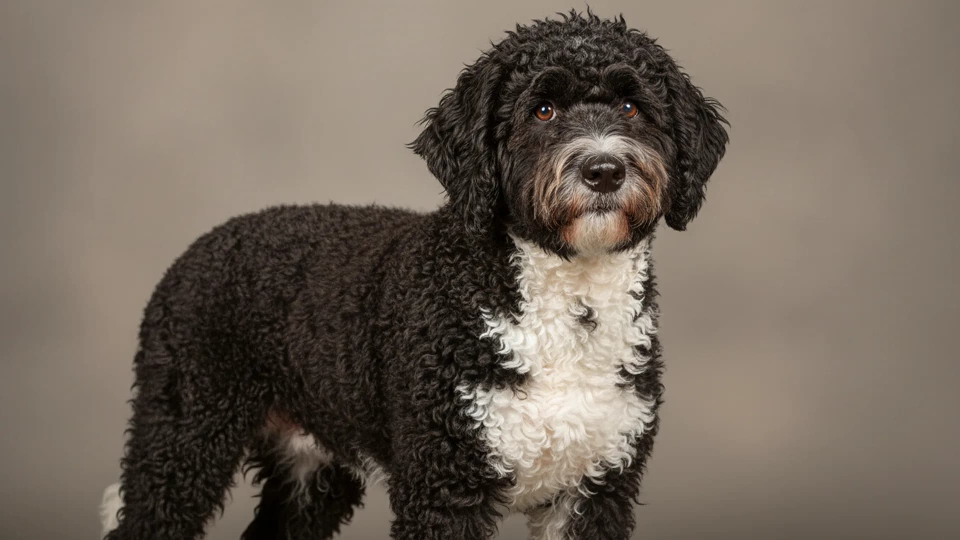 Illustration of Spanish Water Dog