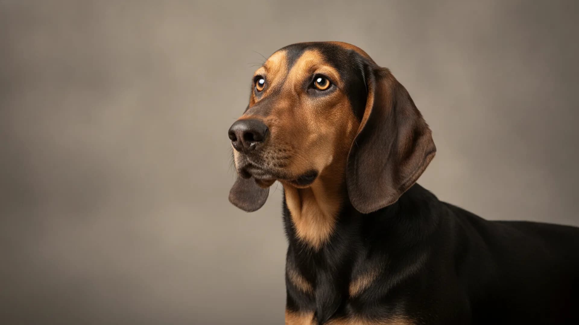 Illustration of St. Hubert Jura Hound