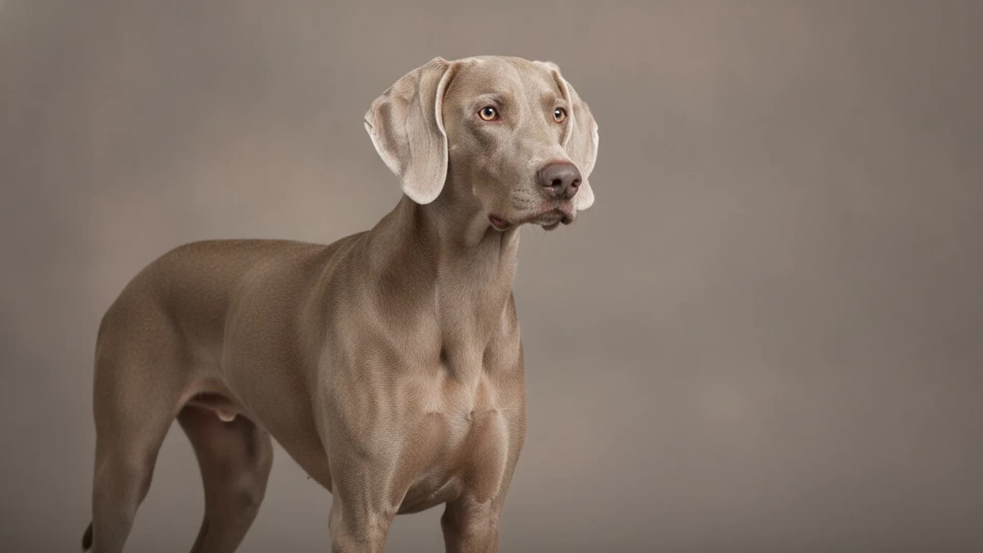 Illustration of Weimaraner