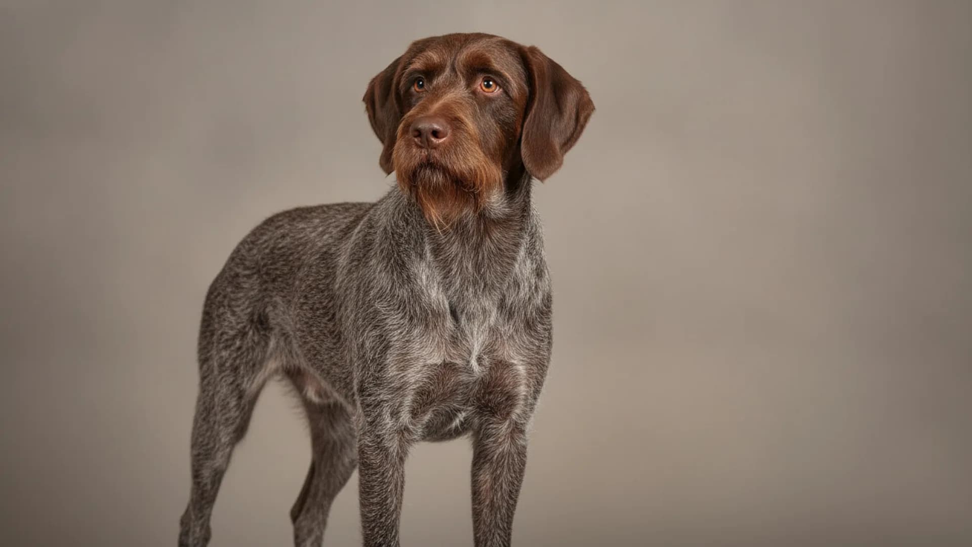 Illustration of Wirehaired Pointing Griffon