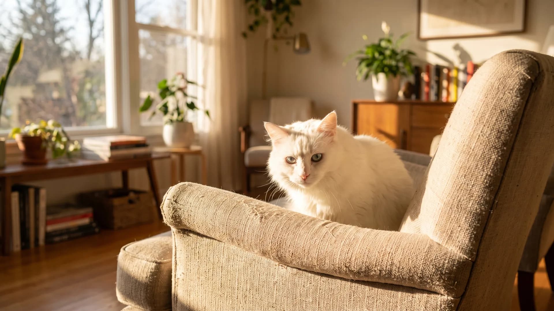 When a cat stops using the litter box