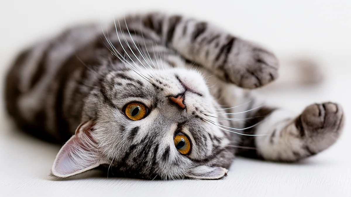 Illustration eines American Shorthair