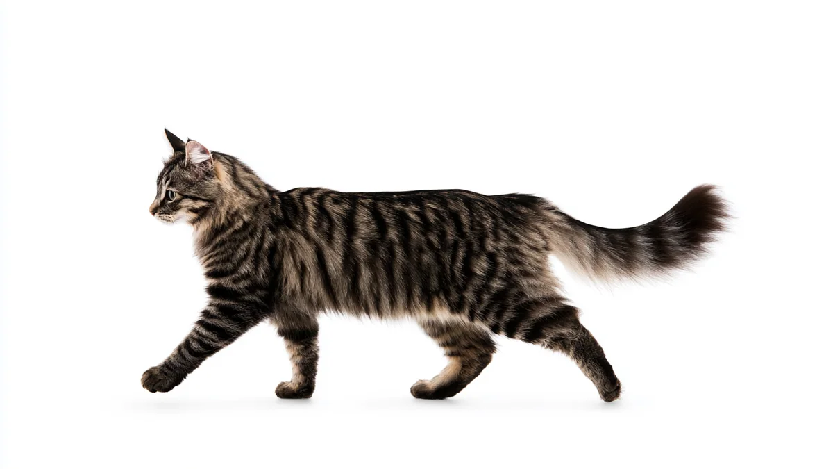 Ilustración de bobtail de Kuriles