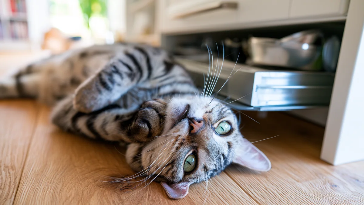 Illustration eines Ocicat